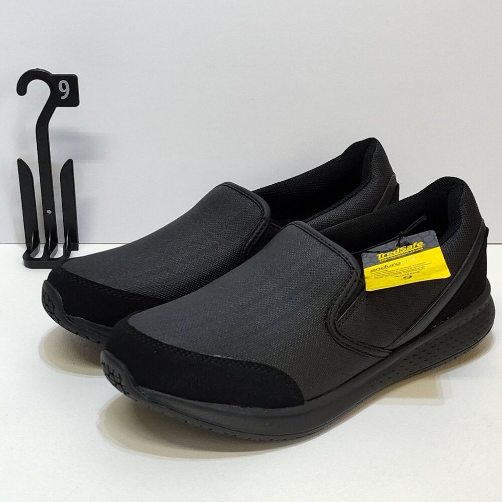WS49-50 - Women’s Slip-On TredSafe Comfort Shoes - Black NWT/NWOT